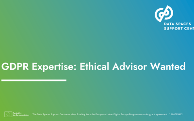 GDPR Expertise Ethical Advisor Wanted